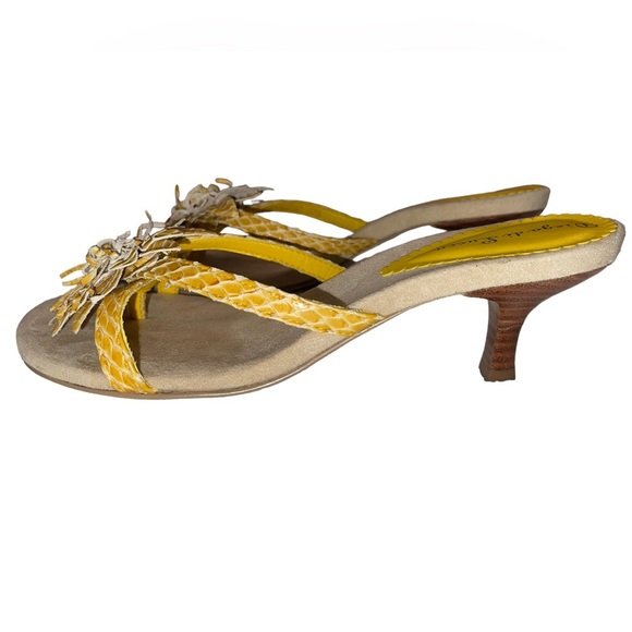 Diego Di Lucca - Felini - Yellow Snake - size 6.5 EUC - Picture 2 of 7